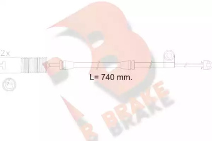 Контакт R BRAKE 610603RB